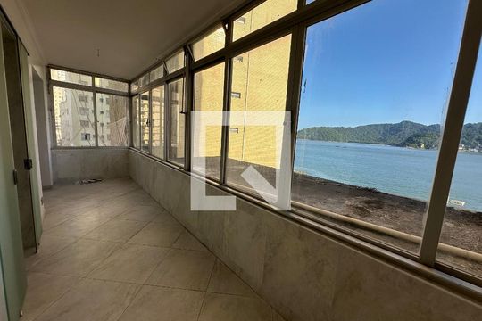 Varanda de apartamento para alugar com 1 quarto, 74m² em Itararé, São Vicente