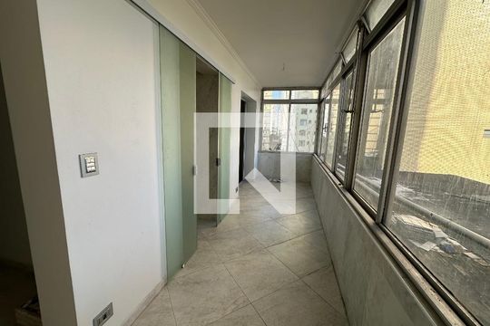 Varanda de apartamento para alugar com 1 quarto, 74m² em Itararé, São Vicente