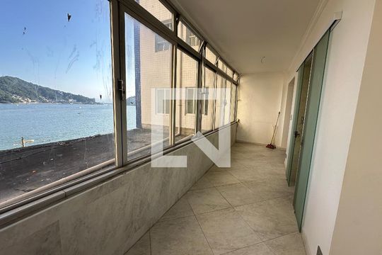Varanda de apartamento para alugar com 1 quarto, 74m² em Itararé, São Vicente
