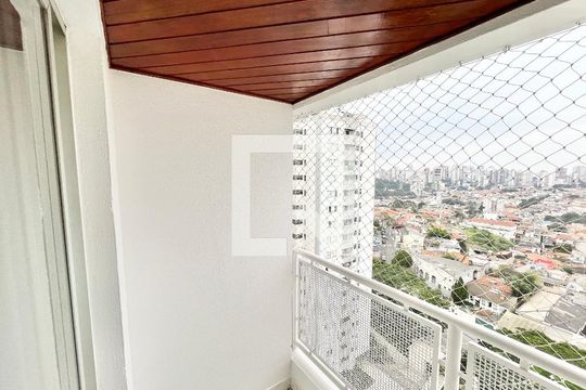 Varanda da Sala de apartamento para alugar com 2 quartos, 60m² em Lauzane Paulista, São Paulo