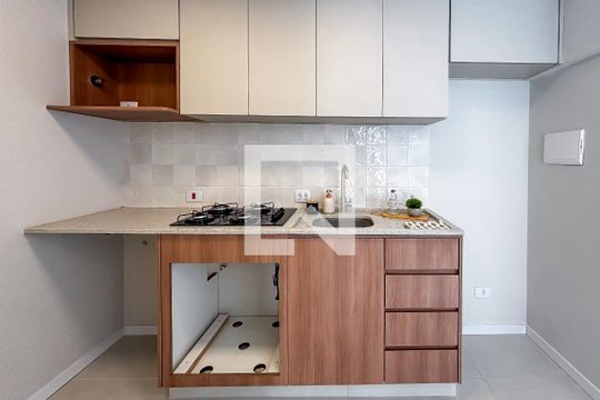Cozinha de apartamento à venda com 2 quartos, 49m² em Pinheiros, São Paulo