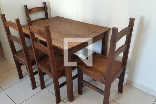 Sala de apartamento para alugar com 1 quarto, 40m² em Jardim Nova Alianca, Ribeirão Preto