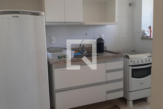 Cozinha de apartamento para alugar com 1 quarto, 40m² em Jardim Nova Alianca, Ribeirão Preto