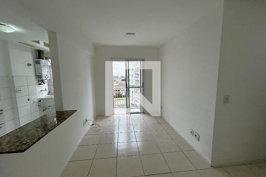 Sala de apartamento à venda com 2 quartos, 51m² em Del Castilho, Rio de Janeiro