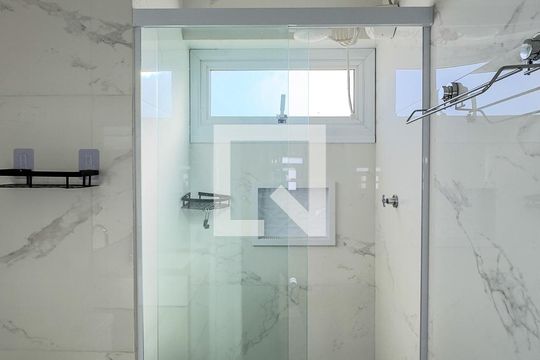 Banheiro da Suíte de apartamento à venda com 3 quartos, 98m² em  Cidade Monções, São Paulo