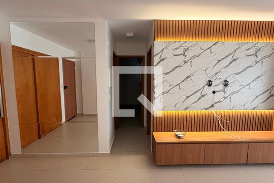 Sala de apartamento para alugar com 2 quartos, 60m² em Setor Bueno, Goiânia