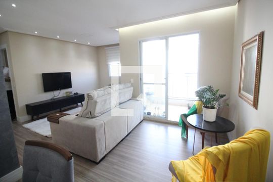 Sala de apartamento à venda com 2 quartos, 72m² em Vila Yara, Osasco
