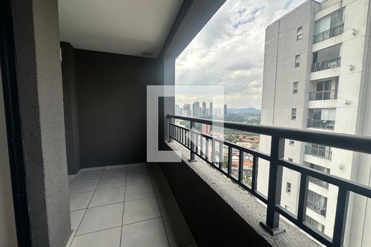 Varanda da Sala de apartamento para alugar com 2 quartos, 58m² em Jardim Esperanca, Barueri