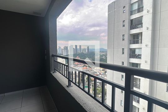 Varanda da Sala de apartamento para alugar com 2 quartos, 58m² em Jardim Esperanca, Barueri