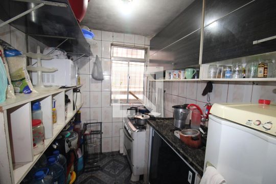 Cozinha / Área de Serviço de apartamento à venda com 2 quartos, 48m² em Jardim Sao Joao (jaragua), São Paulo
