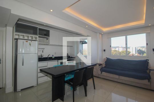 Sala de apartamento para alugar com 1 quarto, 37m² em Tristeza, Porto Alegre
