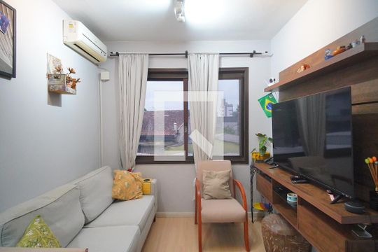 sala de apartamento à venda com 2 quartos, 64m² em Rio Branco, Novo Hamburgo