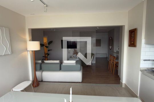 Sala de apartamento à venda com 3 quartos, 108m² em Jardim Caravelas, São Paulo