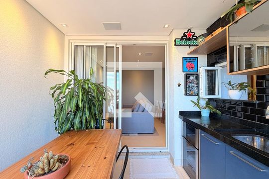 Sacada de apartamento à venda com 2 quartos, 83m² em Gramadão , Jundiaí
