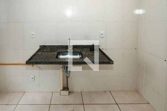 Cozinha/Área de serviço de apartamento à venda com 2 quartos, 55m² em São Damião, Belo Horizonte
