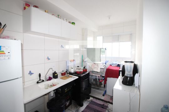 Sala / Cozinha de apartamento para alugar com 2 quartos, 38m² em São Miguel, São Paulo
