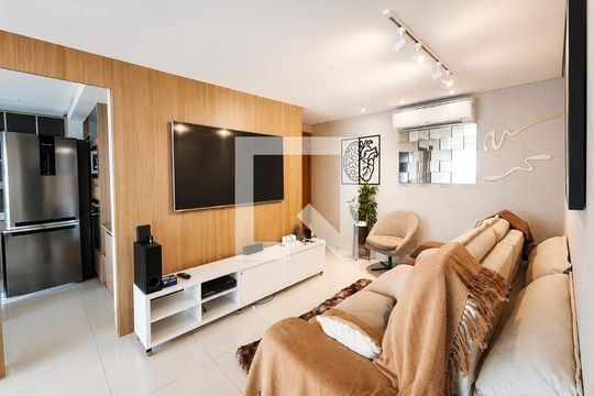 Sala de apartamento para alugar com 3 quartos, 96m² em Setor Coimbra, Goiânia