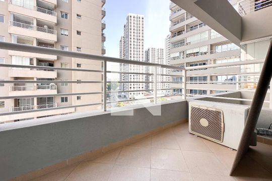 Sacada de apartamento para alugar com 1 quarto, 42m² em Centro, São Bernardo do Campo