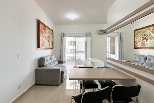 Sala de apartamento para alugar com 1 quarto, 42m² em Centro, São Bernardo do Campo