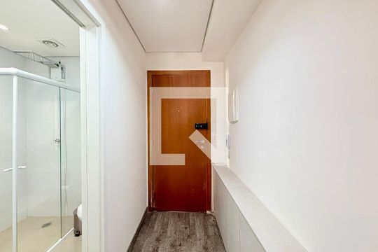 Sala de apartamento à venda com 1 quarto, 47m² em Santo Amaro, São Paulo