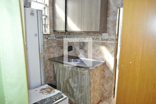 Cozinha de apartamento para alugar com 1 quarto, 40m² em Engenho Novo, Rio de Janeiro