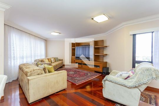 Sala de apartamento à venda com 4 quartos, 422m² em Rebouças, Curitiba