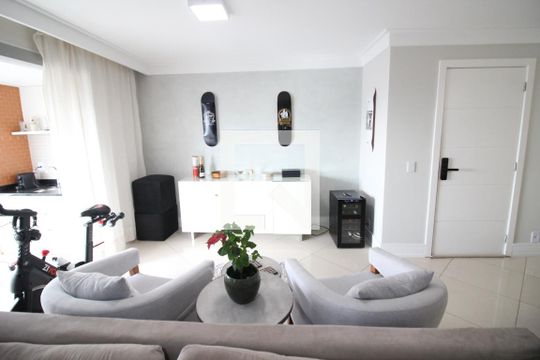 Sala de apartamento à venda com 2 quartos, 95m² em Cidade São Francisco, São Paulo