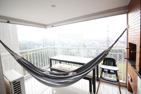 Sala de apartamento à venda com 2 quartos, 95m² em Cidade São Francisco, São Paulo