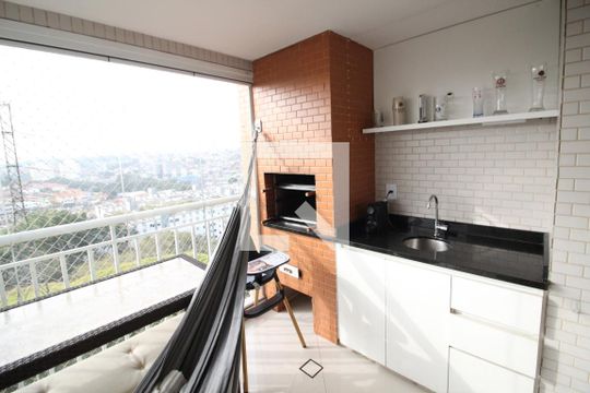 Sala de apartamento à venda com 2 quartos, 95m² em Cidade São Francisco, São Paulo