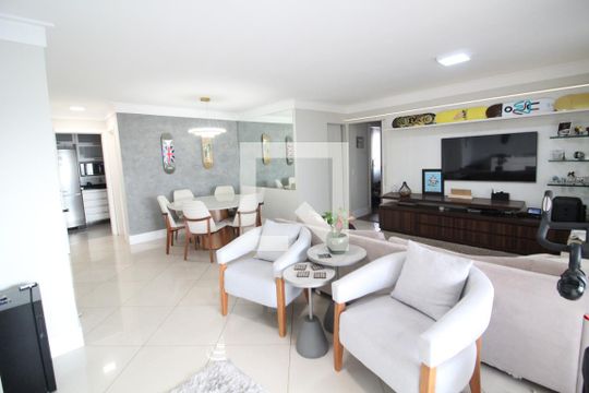 Sala de apartamento à venda com 2 quartos, 95m² em Cidade São Francisco, São Paulo