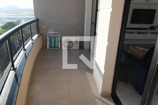 Sacada de apartamento para alugar com 1 quarto, 95m² em Parque Residencial Aquarius, São José dos Campos