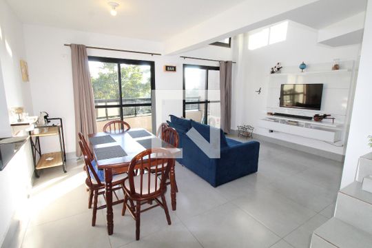 Sala de apartamento para alugar com 1 quarto, 95m² em Parque Residencial Aquarius, São José dos Campos