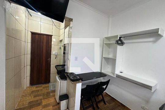 Kitnet de apartamento para alugar com 1 quarto, 15m² em Itararé, São Vicente