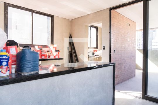 Cozinha e Área de Serviço de apartamento à venda com 3 quartos, 148m² em Lourdes, Belo Horizonte