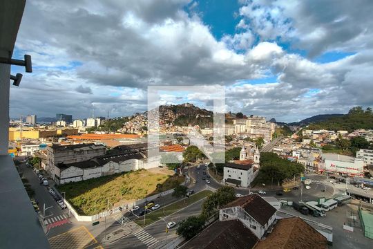 Vista da Sala de apartamento para alugar com 2 quartos, 50m² em Santo Cristo, Rio de Janeiro