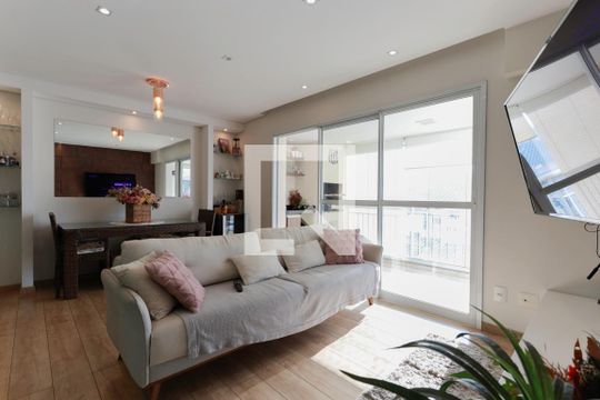 Sala de apartamento à venda com 3 quartos, 89m² em Lauzane Paulista, São Paulo