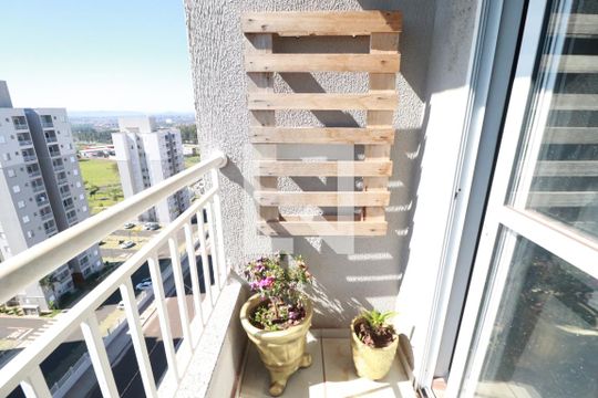 Varanda  de apartamento para alugar com 2 quartos, 100m² em Parque das Oliveiras Ii, Ribeirão Preto