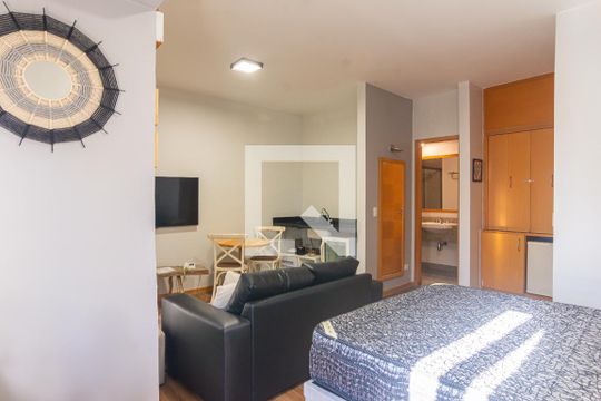 Studio de kitnet/studio para alugar com 1 quarto, 30m² em Jardim Paulista, São Paulo