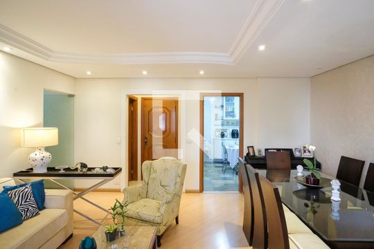 Sala de apartamento para alugar com 3 quartos, 160m² em Osvaldo Cruz, São Caetano do Sul