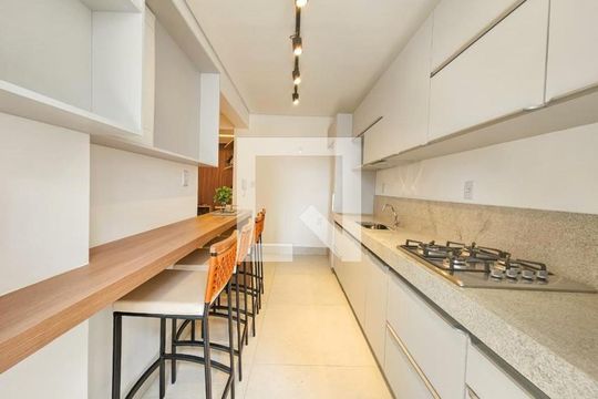 Cozinha de apartamento para alugar com 3 quartos, 93m² em Paquetá, Belo Horizonte