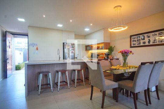 Sala de Jantar de casa à venda com 3 quartos, 120m² em Canudos, Novo Hamburgo