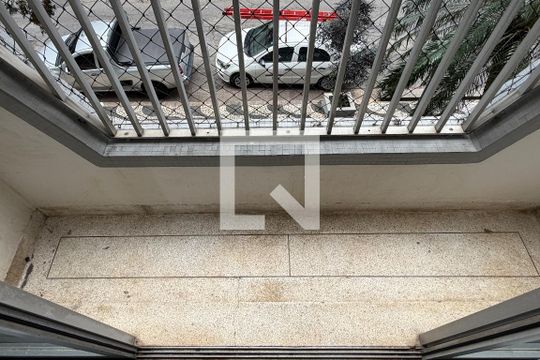 Varanda da Sala de apartamento para alugar com 2 quartos, 85m² em José Menino, Santos