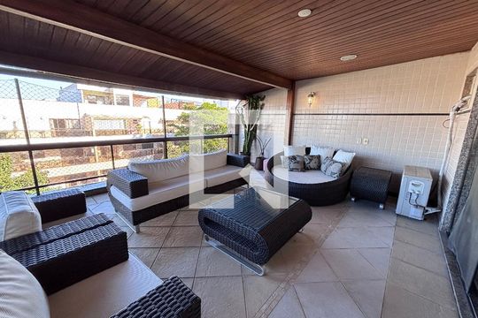 Varanda de apartamento à venda com 5 quartos, 217m² em Recreio dos Bandeirantes, Rio de Janeiro
