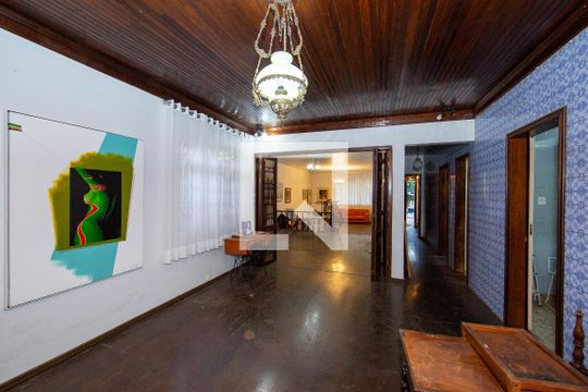 Sala de casa à venda com 4 quartos, 325m² em Cidade Jardim, Belo Horizonte