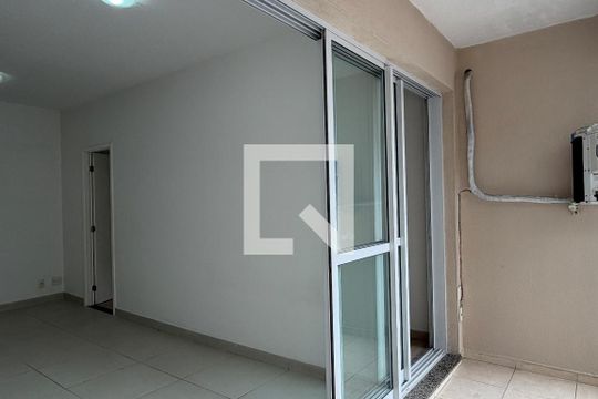 Varanda  de apartamento para alugar com 1 quarto, 49m² em Vila Matias, Santos