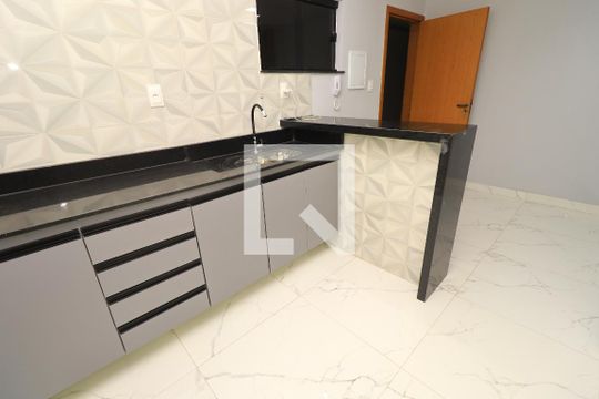 Sala/cozinha de apartamento para alugar com 1 quarto, 34m² em Piatã, Salvador