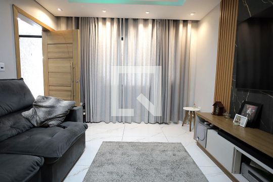 Sala de casa à venda com 2 quartos, 190m² em Parque Novo Oratório, Santo André