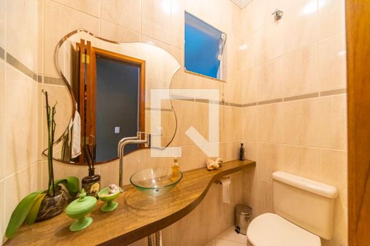 Lavabo de casa à venda com 3 quartos, 182m² em Vila Pires, Santo André