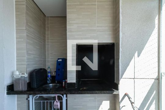 Varanda Gourmet de apartamento à venda com 3 quartos, 130m² em Baeta Neves, São Bernardo do Campo