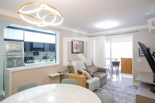 Sala de apartamento à venda com 2 quartos, 78m² em Santa Paula, São Caetano do Sul